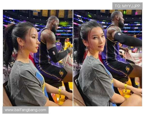 坐老詹身后神秘美女身份揭秘日本性感女星身材惊艳引热议